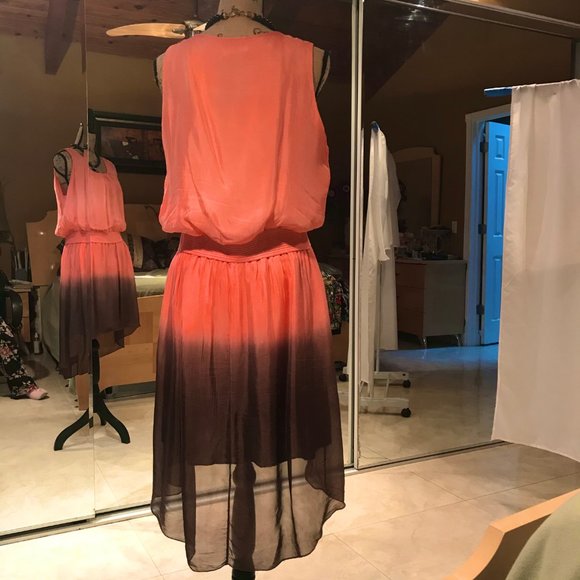 New Gorgeous Sleeveless Dress Organza Elastic on waist EU - Picture 2 of 2